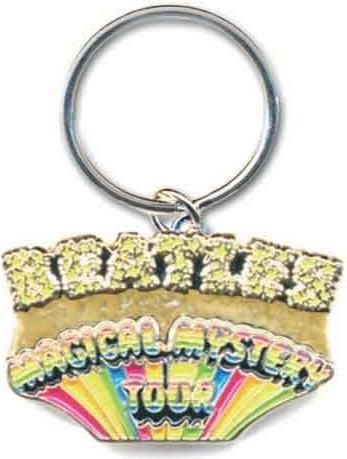 Actual product image The Beatles Magical Mystery Tour Enamelled Keyring