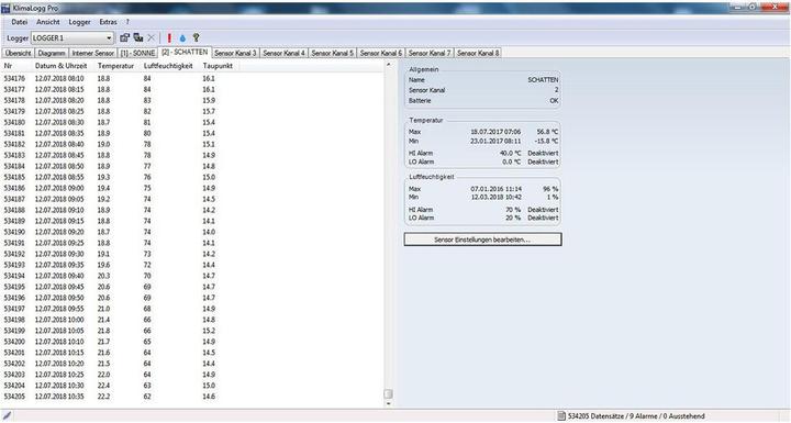 Produktbild TFA Klimalogg Pro