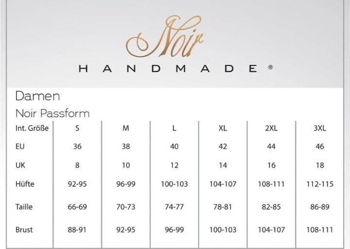 Immagine prodotto Noir Handmade Langarm Body (M)