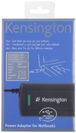 Produktbild Kensington Power Adapter for Netbooks with USB (45 W)