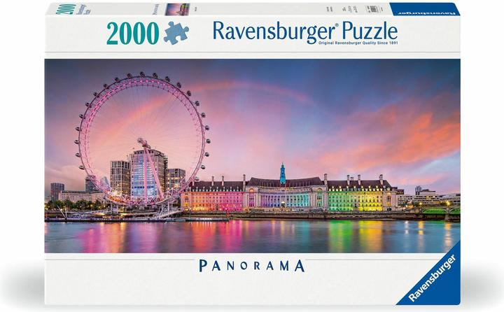 Actual product image Ravensburger Colourful London (2000 pieces)