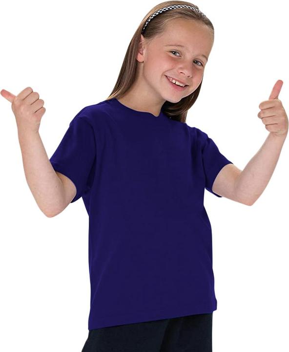 Actual product image Jerzees Schoolwear Jerzees Schoolgear Classic Plain Tshirt (Pack of 2) (128)