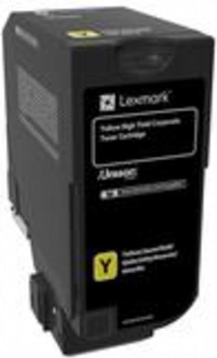 Actual product image Lexmark 74C2HYE (Y)