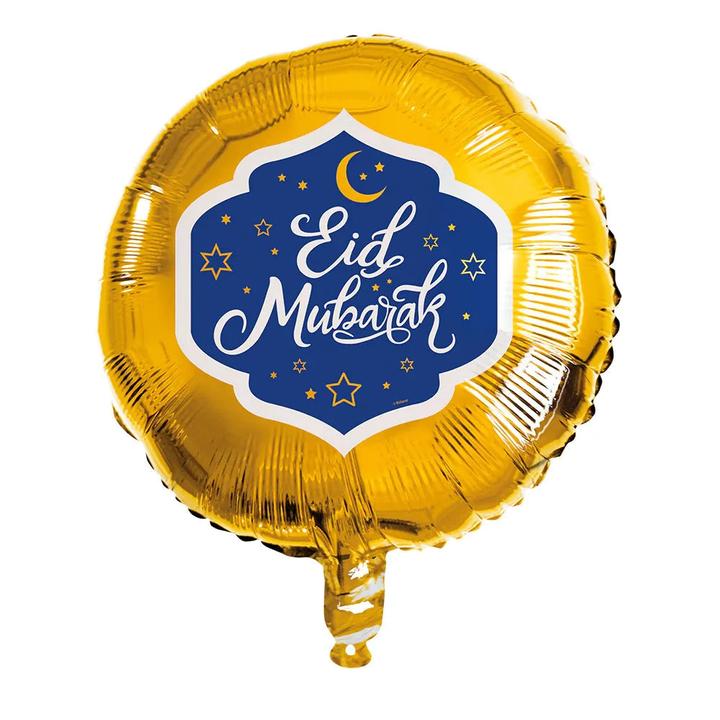 Produktbild Boland Folienballon 'Eid Mubarak' zweiseitig 45 cm (1 x)
