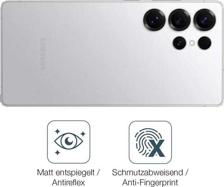 Produktbild Dipos Schutzfolie Matt für Samsung Galaxy S25 Ultra Rückseite (1 Stück, Samsung Galaxy S25 Ultra)