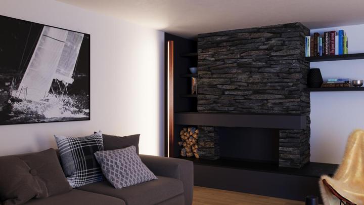 Produktbild kln.swiss Holz Stehlampe Columna (4845 lm)