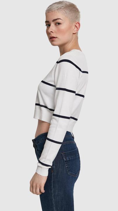 Immagine prodotto Urban Classics Maglione corto a righe da donna (XL)
