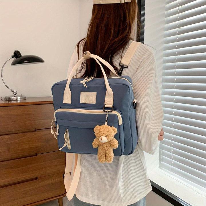 Only-Bags.Store Grosse Kapazität Multifunktions-Rucksack mit mehreren Taschen, Multifunktions-Rucksack Handtasche