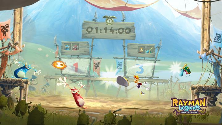 Produktbild Ubisoft Rayman Legends Definitive Edition (Code in Box) (Switch Lite, Switch OLED, Switch, DE)