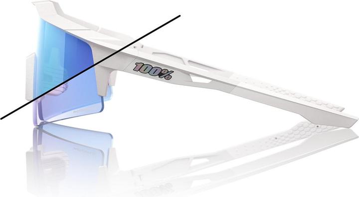 Produktbild 100% SPEEDCRAFT SL LE - Bastille (irisierenden Logos, Perlmuttfarben mit chromfarbenen, Blue Mirror Photochromic)