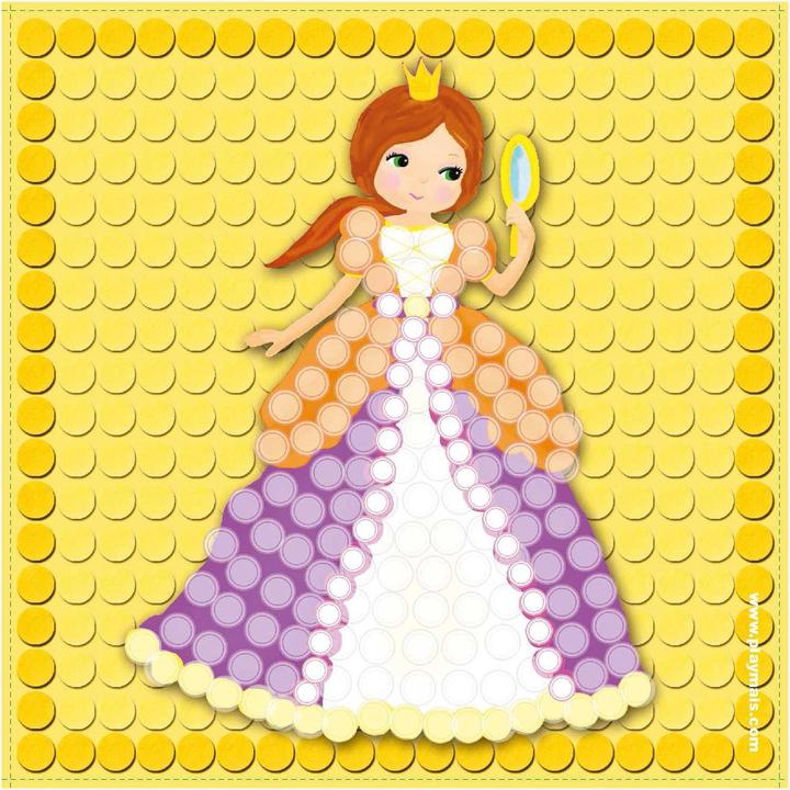 Produktbild PlayMais Mais Mosaik Princess spielen