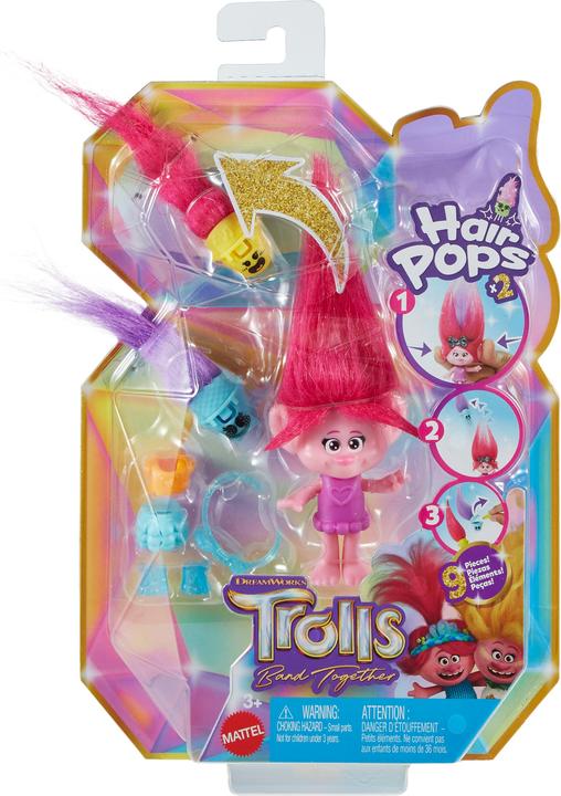 Produktbild Mattel Trolls Haarige Überraschungen Poppy