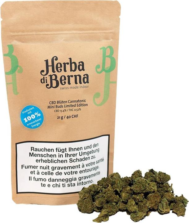 Herba di Berna Cannatonic Indoor Mini Buds (21 g, Intérieur)