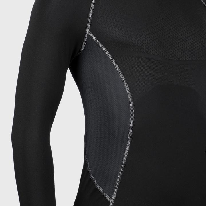 Immagine prodotto Decathlon Camicia funzionale da rugby da uomo a maniche lunghe - Maglia SS R500 nera (XXL)