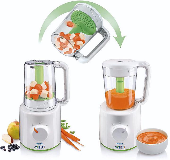 Image du produit Philips Avent Cuiseur vapeur et mixeur combinés