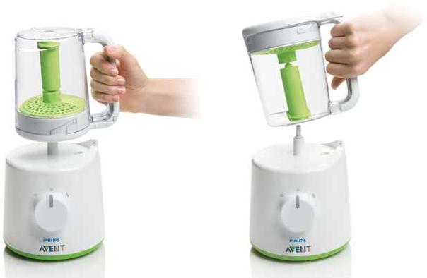 Image du produit Philips Avent Cuiseur vapeur et mixeur combinés
