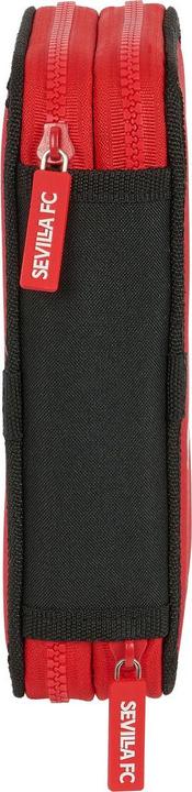 Immagine prodotto Sevilla Fútbol Club Astuccio doppio Nero Rosso 12,5 x 19,5 x 4 cm (28 pezzi)