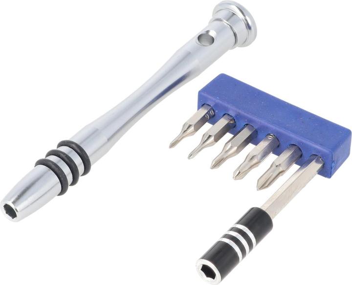 Produktbild AccuCell 8-teiliges Werkzeug-Set bestehend aus Tri-Point und Tri-Wing Schraubendreher