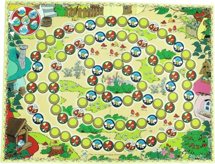 Image du produit Trefl Les Schtroumpfs - Jeu de société L'aventure des Schtroumpfs (dès 4 ans - pour 2 à 6 joueurs)