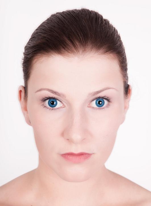 Produktbild Metamorph Blaue Iris mit Dioptrien (Blau)