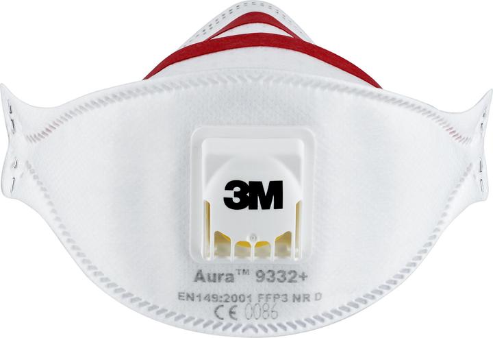 Produktbild 3M Atemschutzmaske Aura 9332+C2 (FFP3, 2 x)