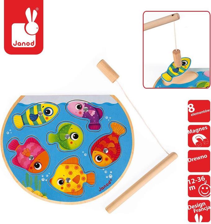 Actual product image Janod Fish bowl (English, German, Swiss German, French, Italian)