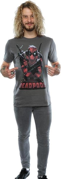 Immagine prodotto Deadpool Ready For Action Maglietta Uomo (XL)