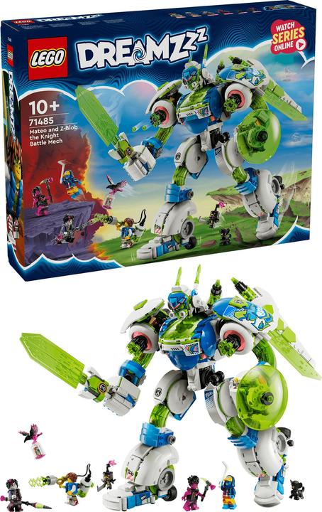 Produktbild LEGO Mateo und Z-Blob der Ritter-Mech (71485, LEGO Dreamzzz)