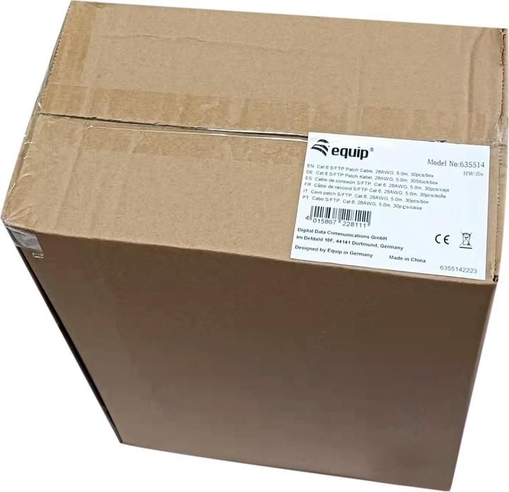 Produktbild equip Patchkabel (S/FTP, CAT6, 5 m)