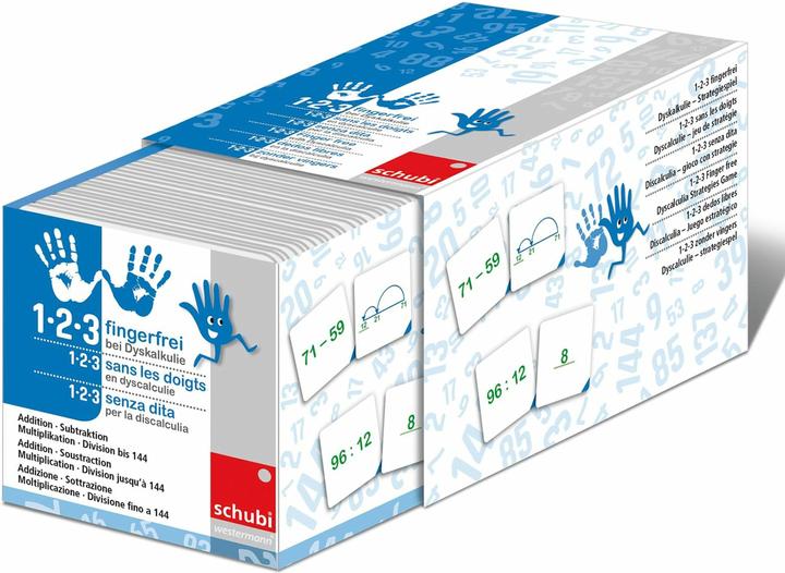 Image du produit 1-2-3 sans doigts en cas de dyscalculie 5 - Division (Allemand)