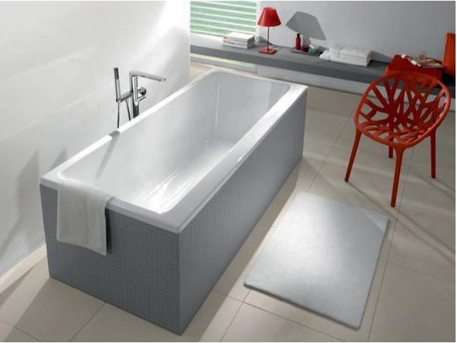 Produktbild Villeroy & Boch Rechteckbadewanne Subway 70 x 160 cm alpinwei glatt UBA167SUB2V-01 (195 l, 160 cm, 70 cm)