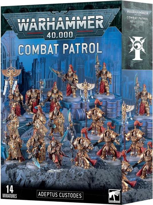 Produktbild Games Workshop Warhammer 40.000 - Adeptus Custodes Combat Patrol 2024 (Kunststoff)