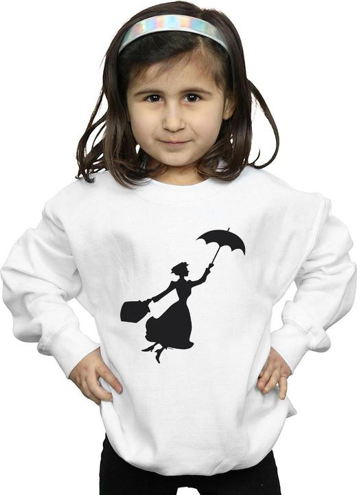 Produktbild Disney Mary Poppins Flying Silhouette Sweatshirt Mädchen (128)