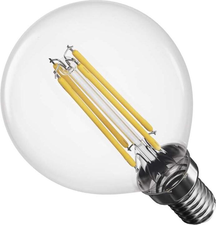 Produktbild Emos LED Lampe Filament Mini Globe / E14 / 3,4 W (40 W) / 470 lm / Warmweiss (E14, 3.40 W, 470 lm, 1 x, D)