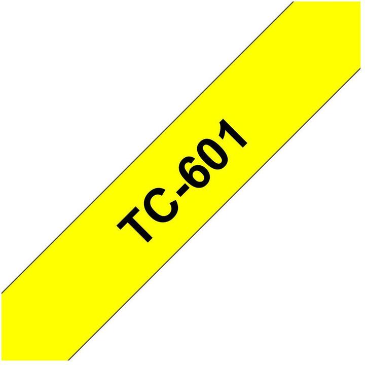 Actual product image Brother Tc-601 (1.20 cm, Yellow)