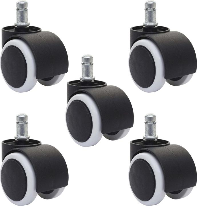 Produktbild Mendler 5er-Set Universalrollen HWC-L92