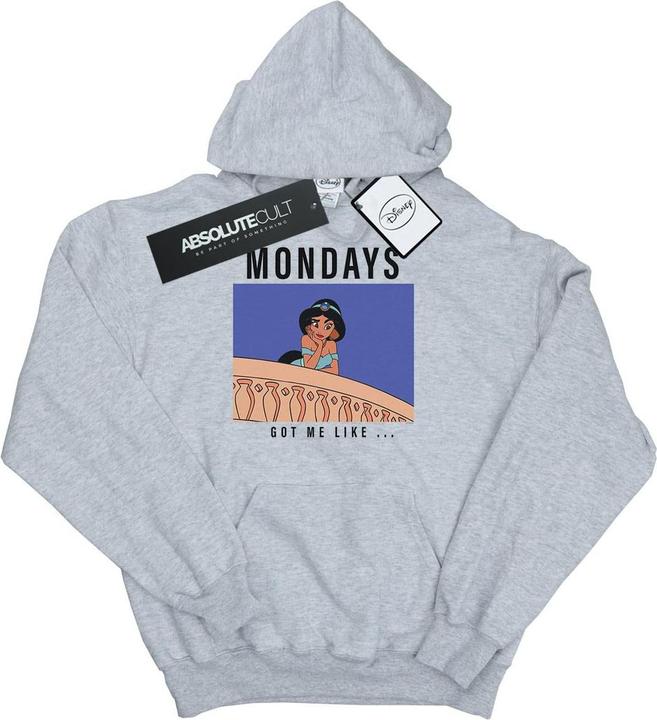 Disney Princess Jasmine Mondays Got Me Like Kapuzenpullover Mädchen