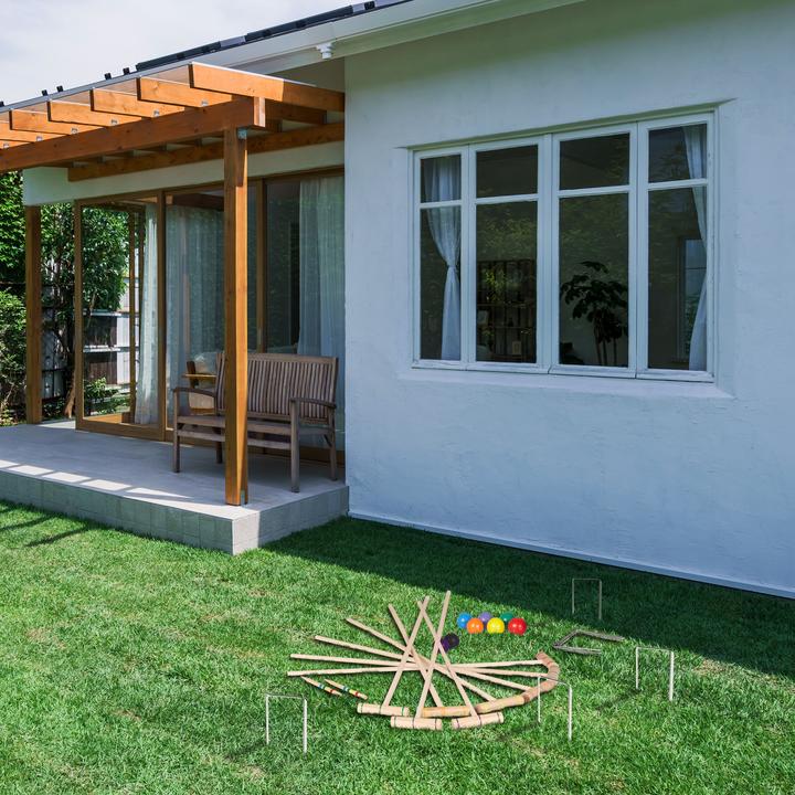 Image du produit Relaxdays Jeu de croquet