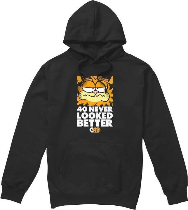 Immagine prodotto Garfield 40 Looks Felpa con Cappuccio Uomo (XL)