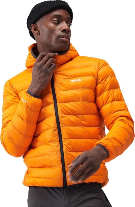 Actual product image Regatta Mens Marizion Baffled Hooded Padded Jacket (S)