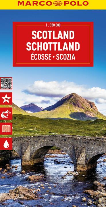 Produktbild Reisekarte Schottland 1:350.000