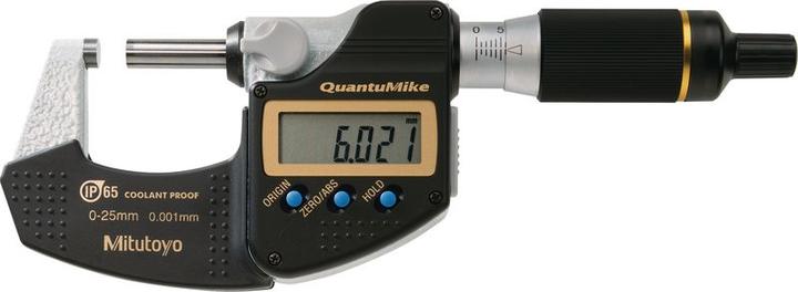 Actual product image Mitutoyo Outside micrometer QuantuMike with data output 0-25 / 293-140-30 (0.03 m)