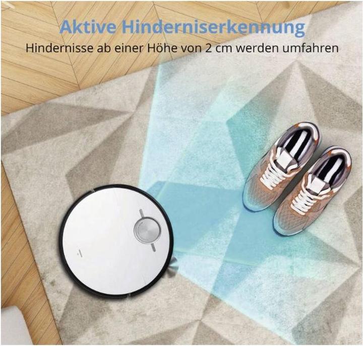 Productafbeelding Medion Zuig- en dweilrobot MD 20004 met Clean Base (Stofzuigrobot)