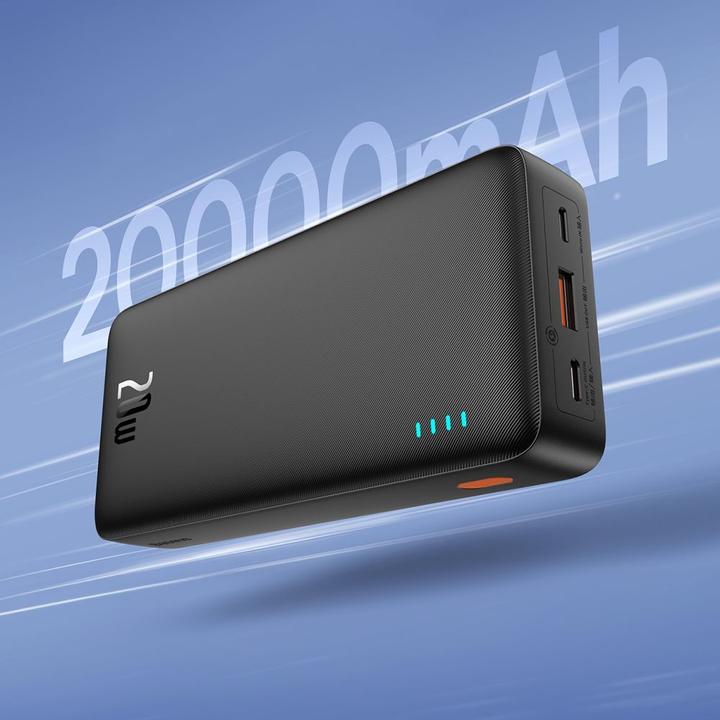 Actual product image Baseus Airpow (20000 mAh, 20 W, 74 Wh)