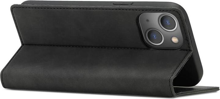 Actual product image Cover-Discount iPhone 14 - Vintage Flip Case Cover black (Apple iPhone 14)