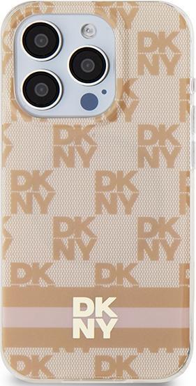 Actual product image DKNY DKHMP13LHCPTSP iPhone 13 Pro / 13 6.1" różowy/pink hardcase IML Checkered Mono Pattern & Printe (Apple iPhone 13 Pro, Apple iPhone 13)