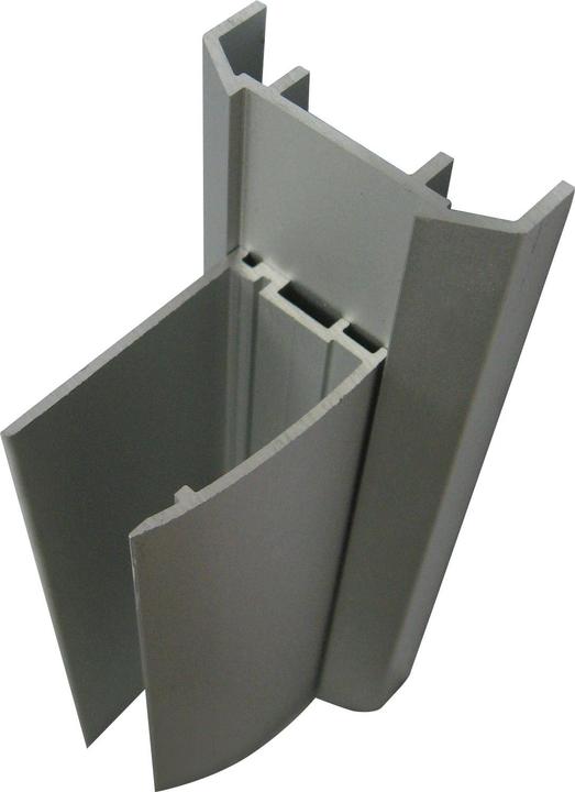 Schulte Bath screen single panel "Komfort" with towel rail