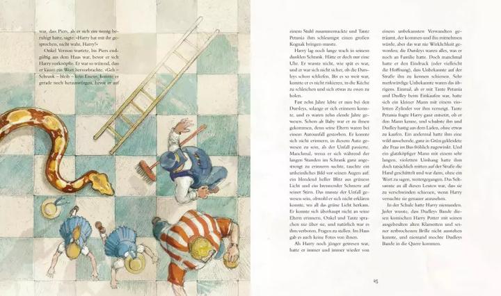 Produktbild Harry Potter und der Stein der Weisen (farbig illustrierte Schmuckausgabe) (Harry Potter 1) (Deutsch, Jim Kay, J.K. Rowling, 2020)