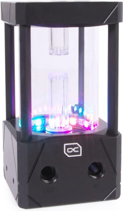 Actual product image Alphacool Aurora D5 Acetal/Glass Ice Bucket - 150mm incl. VPP Apex D5