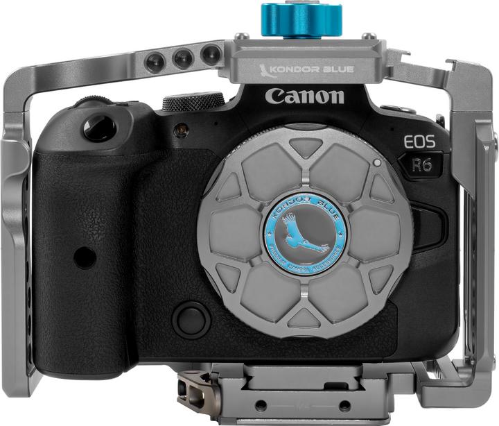 Immagine prodotto Kondor Blue Canon R5/R6/R Gabbia Arca (senza impugnatura superiore) (grigio spazio) (Gabbietta)